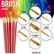 U.S. Art Supply; 24 Color Permanent Acrylic Fabric Paint Set, 2oz, with 7 Brushes - Textile Paints for Clothes, Denim, Canvas, Upholstery & Furniture - Permanent Fabric Paints; Category:Fabric Paint; Image:6